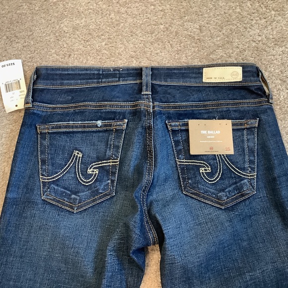 NEW AG Adriano Goldschmied Ballad Slim Boot Cut Jeans Made in USA size 25 - Picture 8 of 16